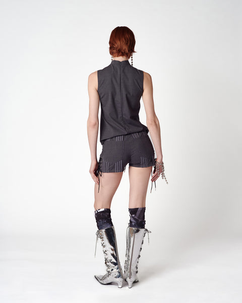 パンツ S lace up shorts LACE UP SHORTS – LARUICCI