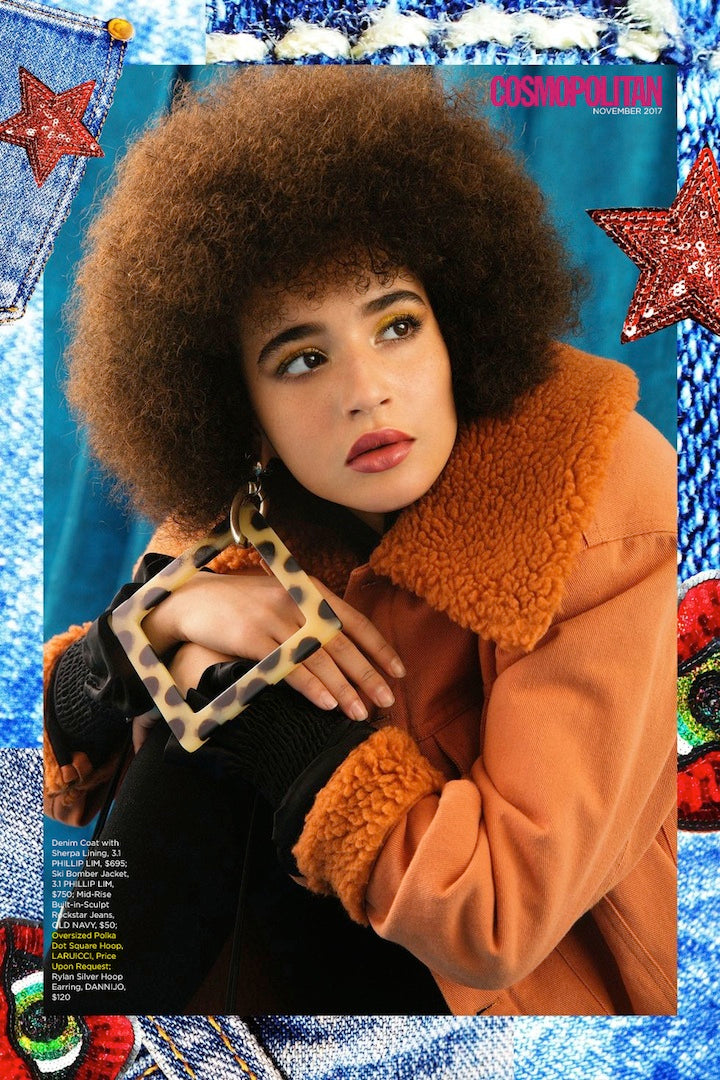 COSMOPOLITAN'S HAVING A DENIM PARTY WITH LARUICCI