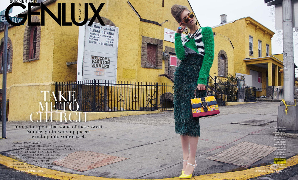 "Take Me To Church" LARUICCI in Genlux Magazine!