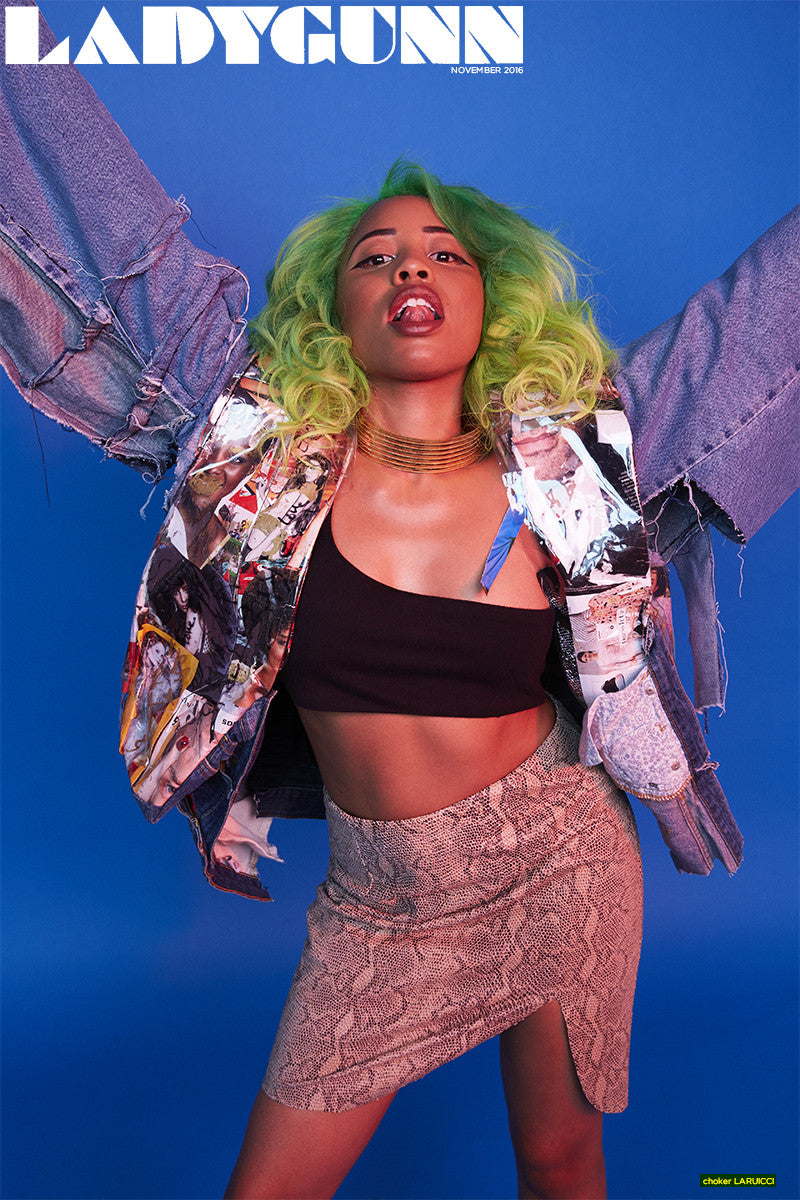 Liana Banks in LARUICCI, Ladygunn Magazine!