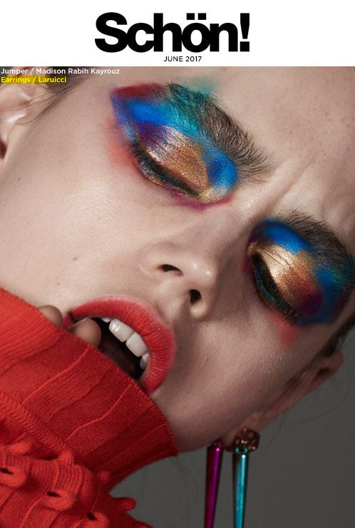 "Awe-Inspiring" LARUICCI in Schon! Magazine