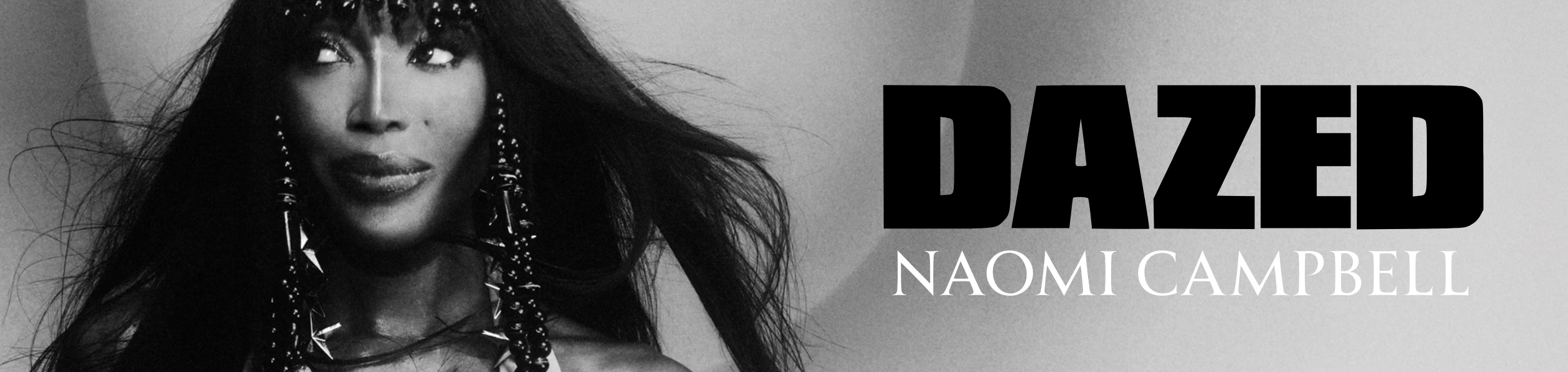 LARUICCI X DAZED MAGAZINE AND NAOMI CAMPBELL