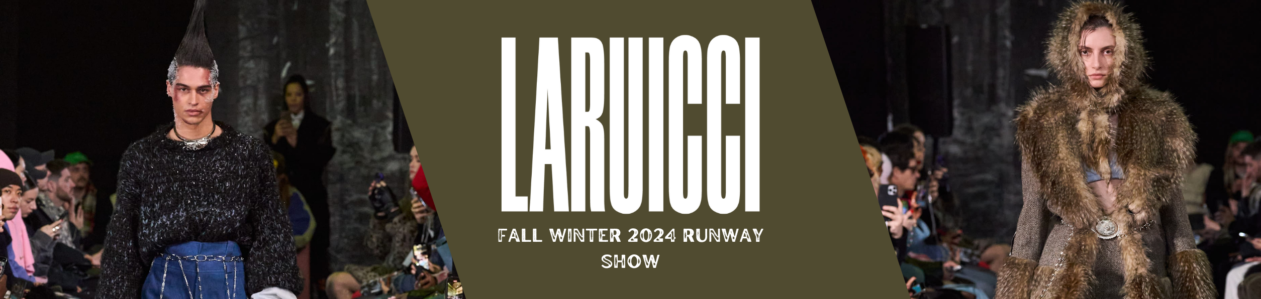 DÉFILÉ LARUICCI AUTOMNE HIVER 2024 PARIS