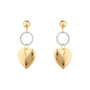 COMET HEART EARRINGS