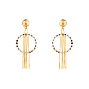 BOUCLES D'OREILLES PLUIE COSMIQUE