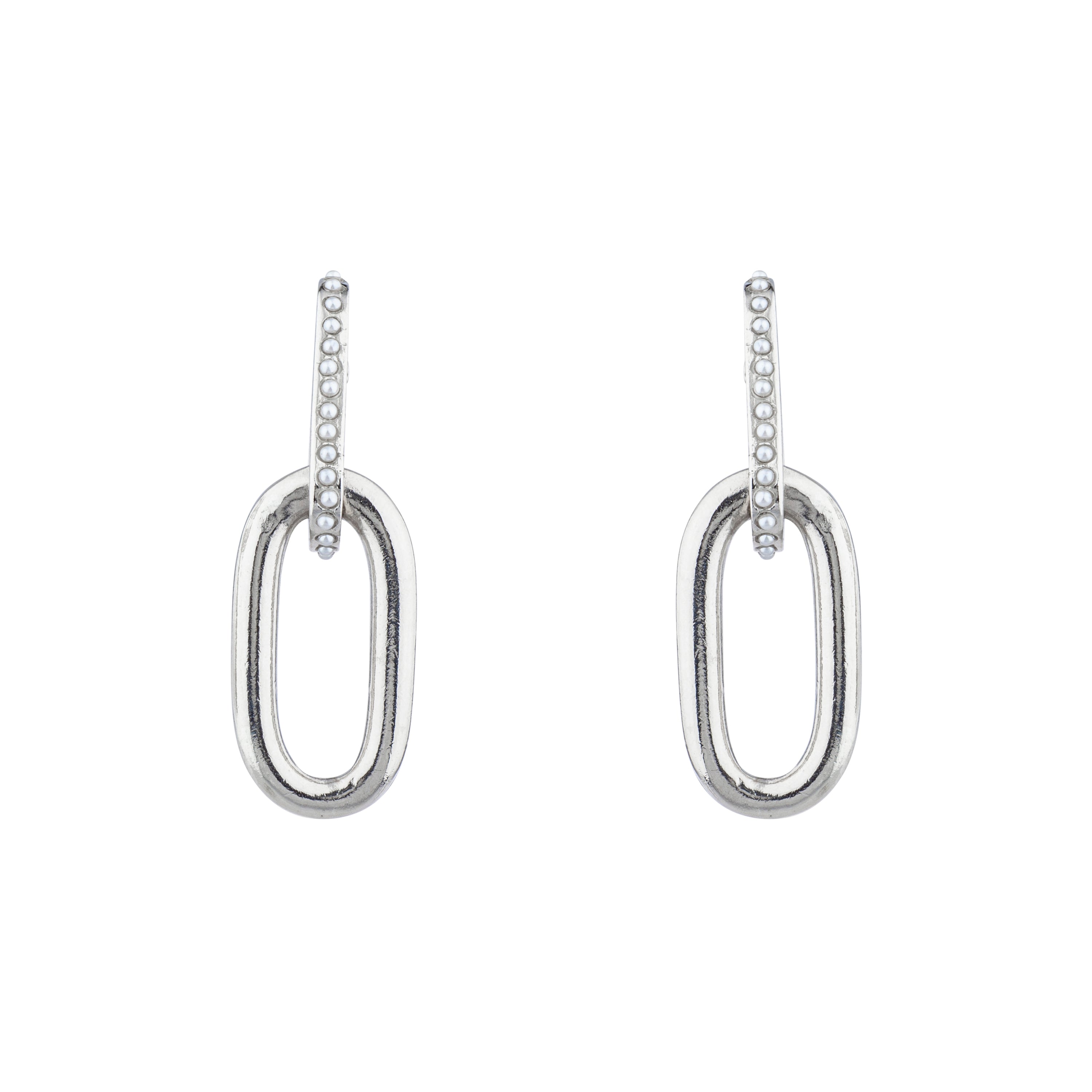 TWISTED PEARL EARRINGS