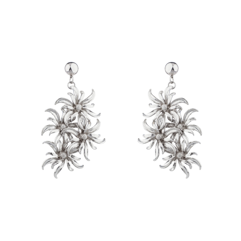 FLORAL SPACE EARRINGS