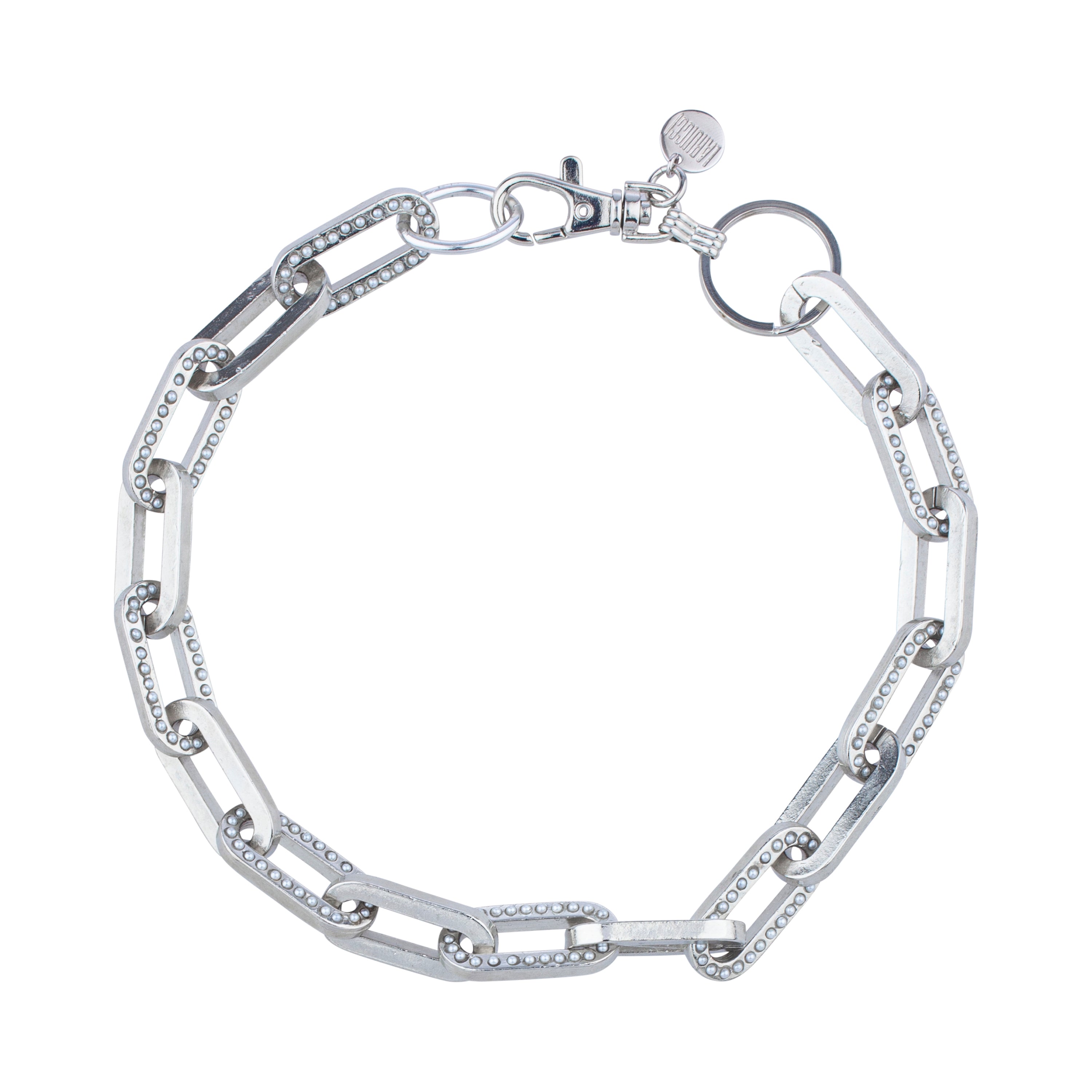 COLLIER DE PERLES TORSADÉ