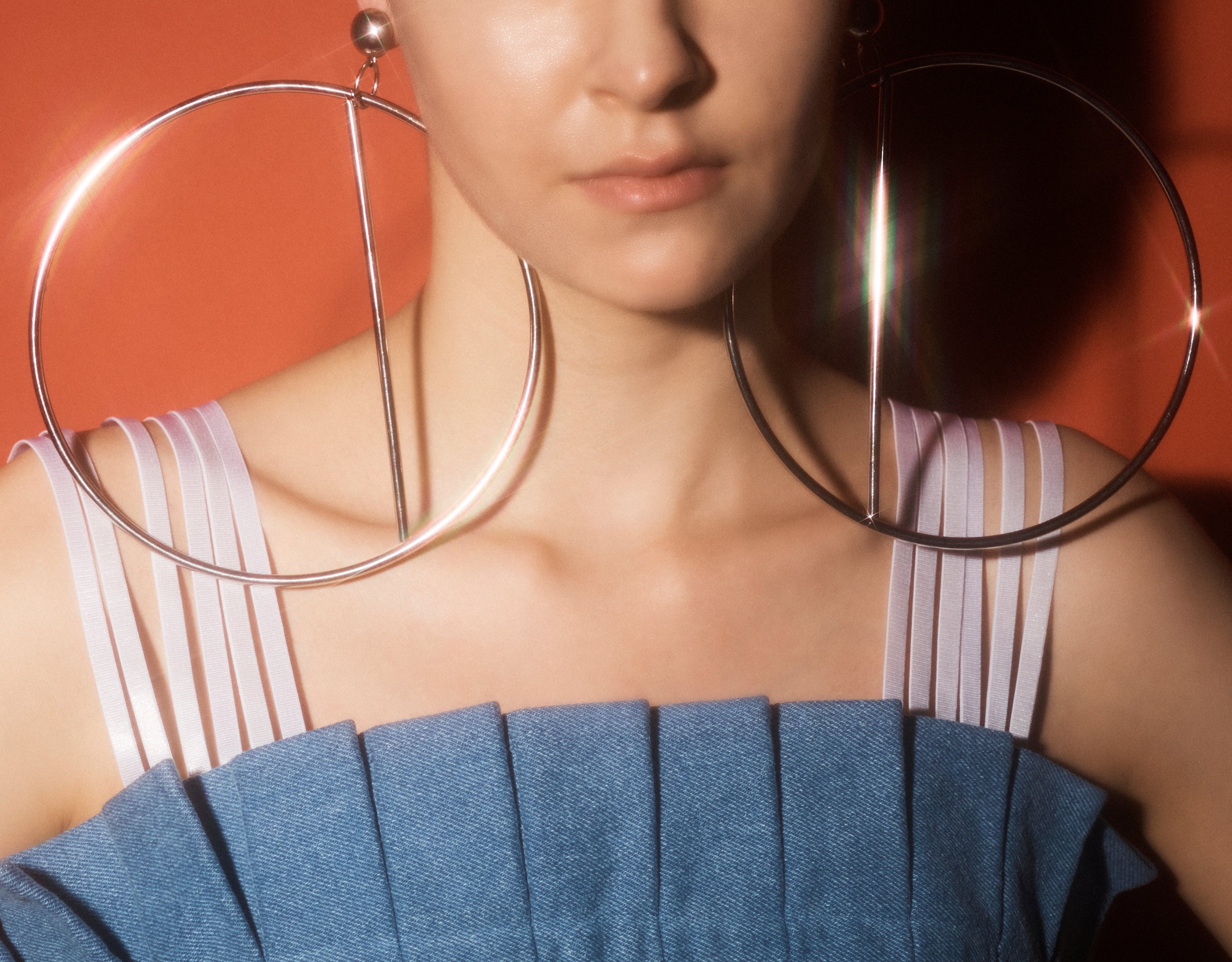 SUNSET HOOP EARRINGS