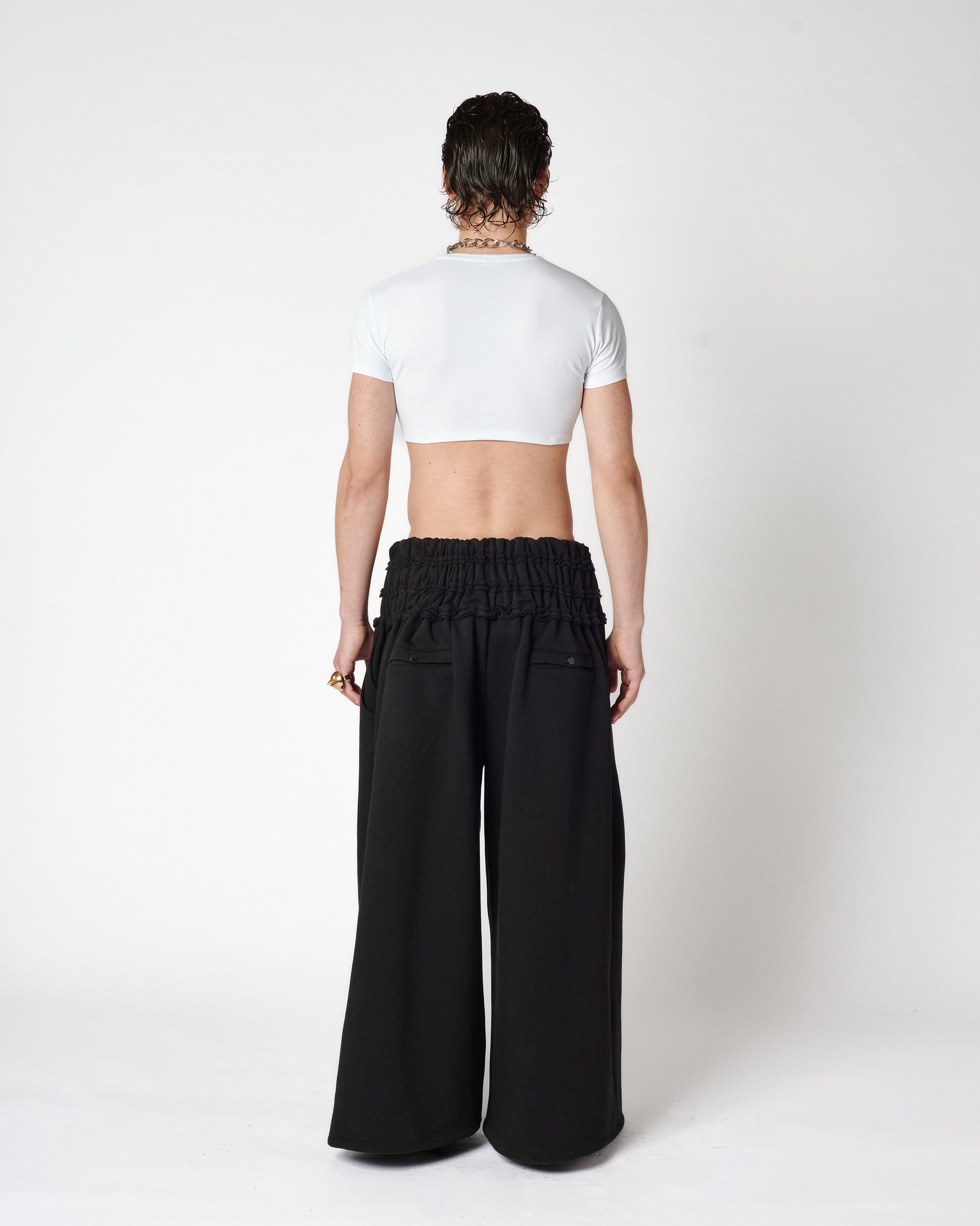 [COMPAGNO]★TRIPLE INCISION JOGGER PANTS TRIPLE JOGGING PANTS – LARUICCI