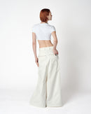 DENIM WIDE PANTS