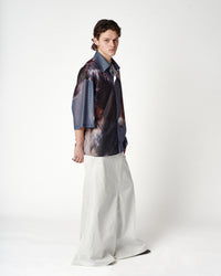 OVERSIZED MESH SHIRT