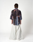 OVERSIZED MESH SHIRT