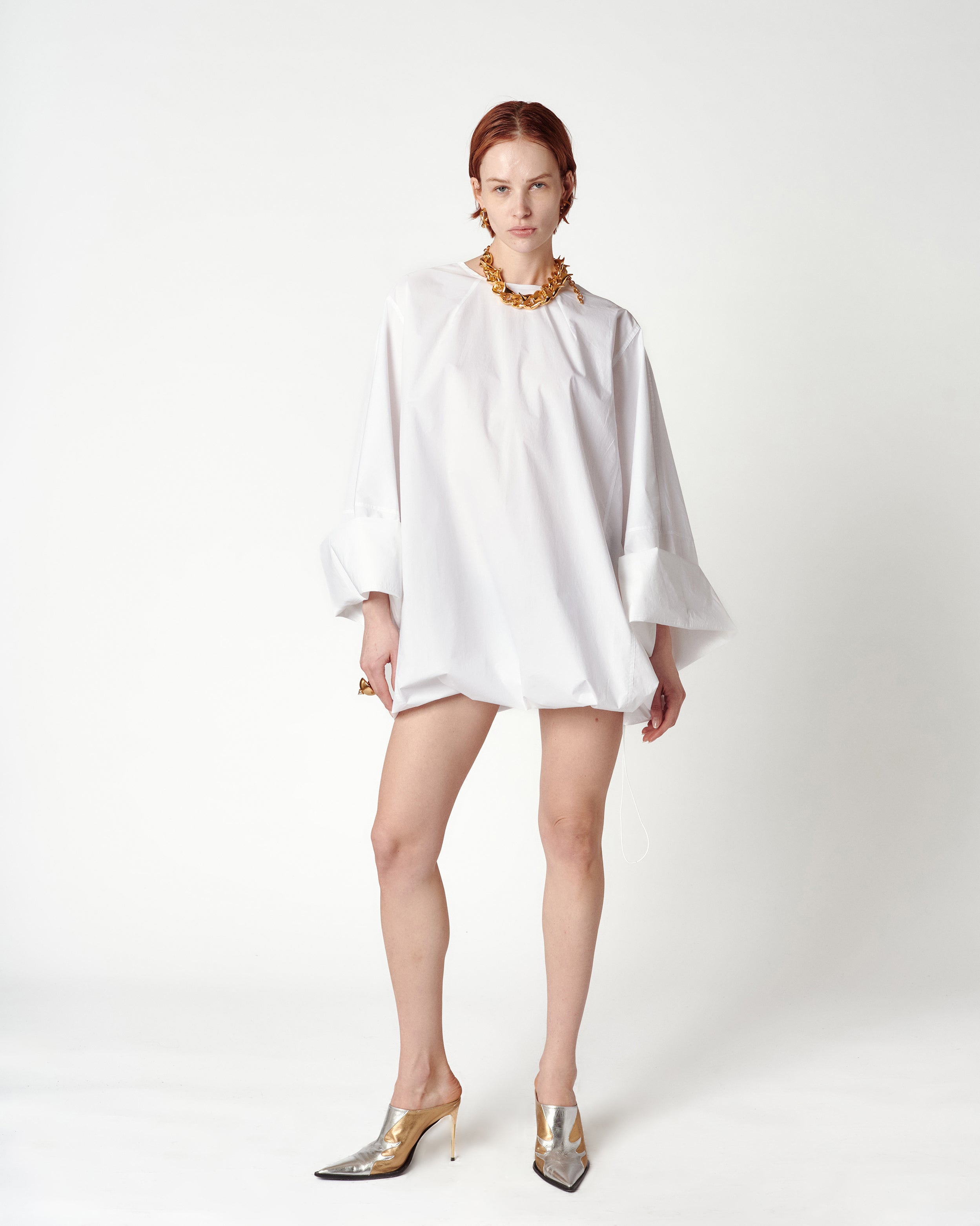 OVERSIZED SHIRT DRESS