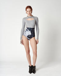 CUT-OUT BODYSUIT