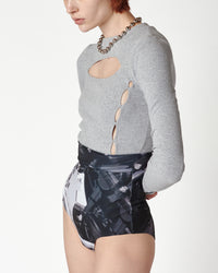 CUT-OUT BODYSUIT