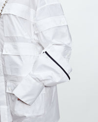 MULTI POCKET SHIRT DRESS