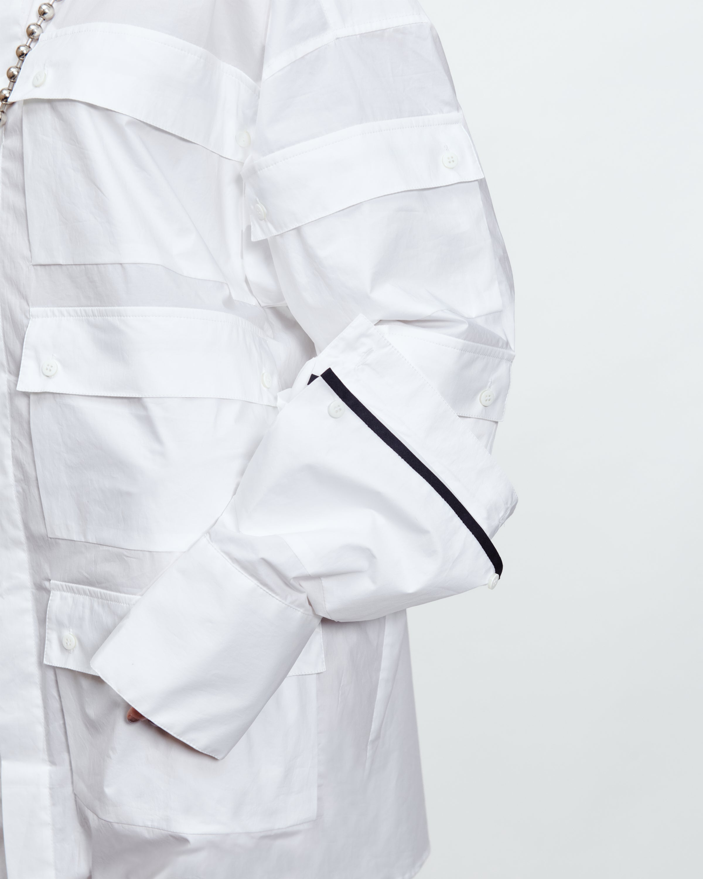 MULTI POCKET SHIRT DRESS