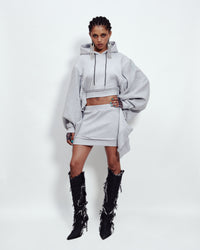 DECONSTRUCTED SWEATSHIRT