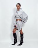 DECONSTRUCTED SWEATSHIRT