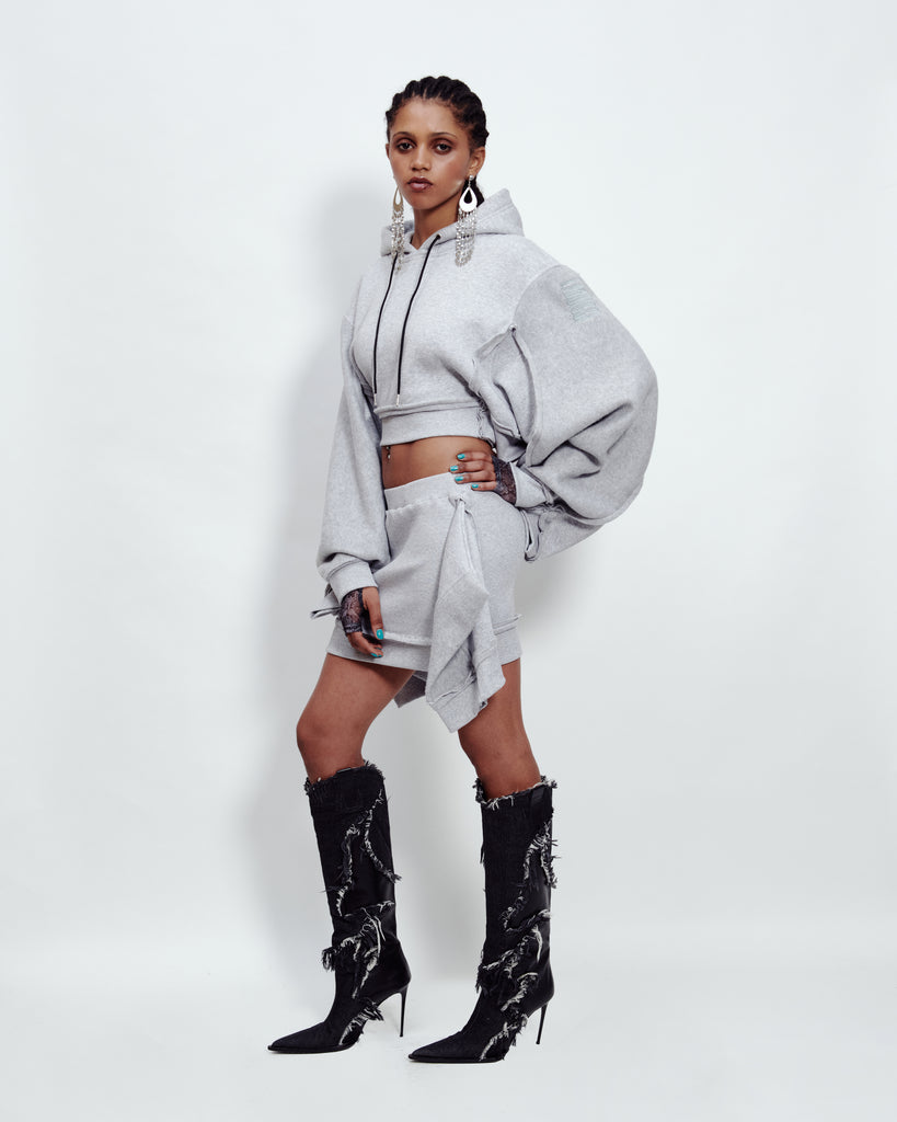 DECONSTRUCTED SWEATSHIRT