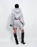 DECONSTRUCTED SWEATSHIRT