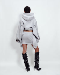 DECONSTRUCTED SWEATSHIRT