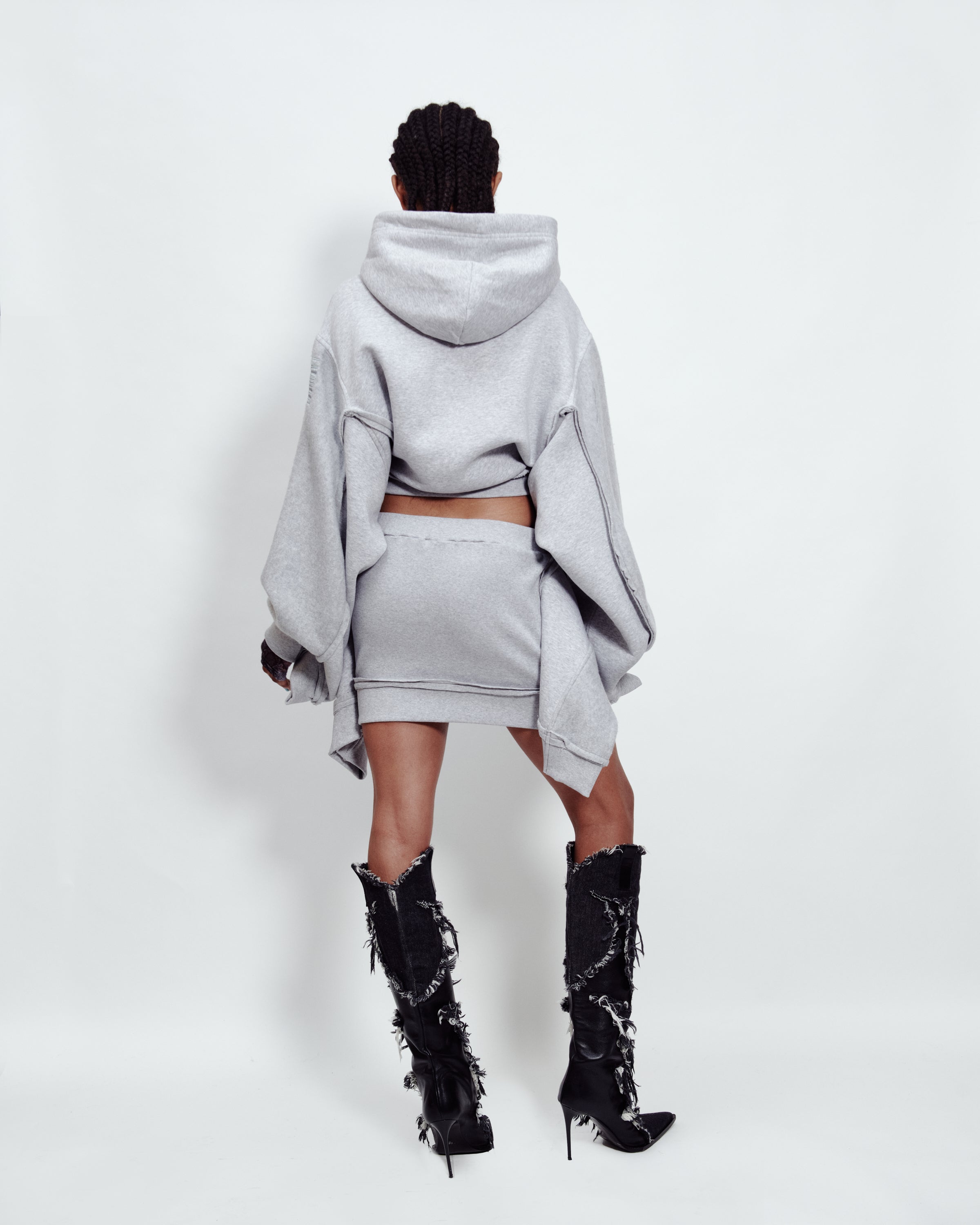 DECONSTRUCTED SWEATSHIRT