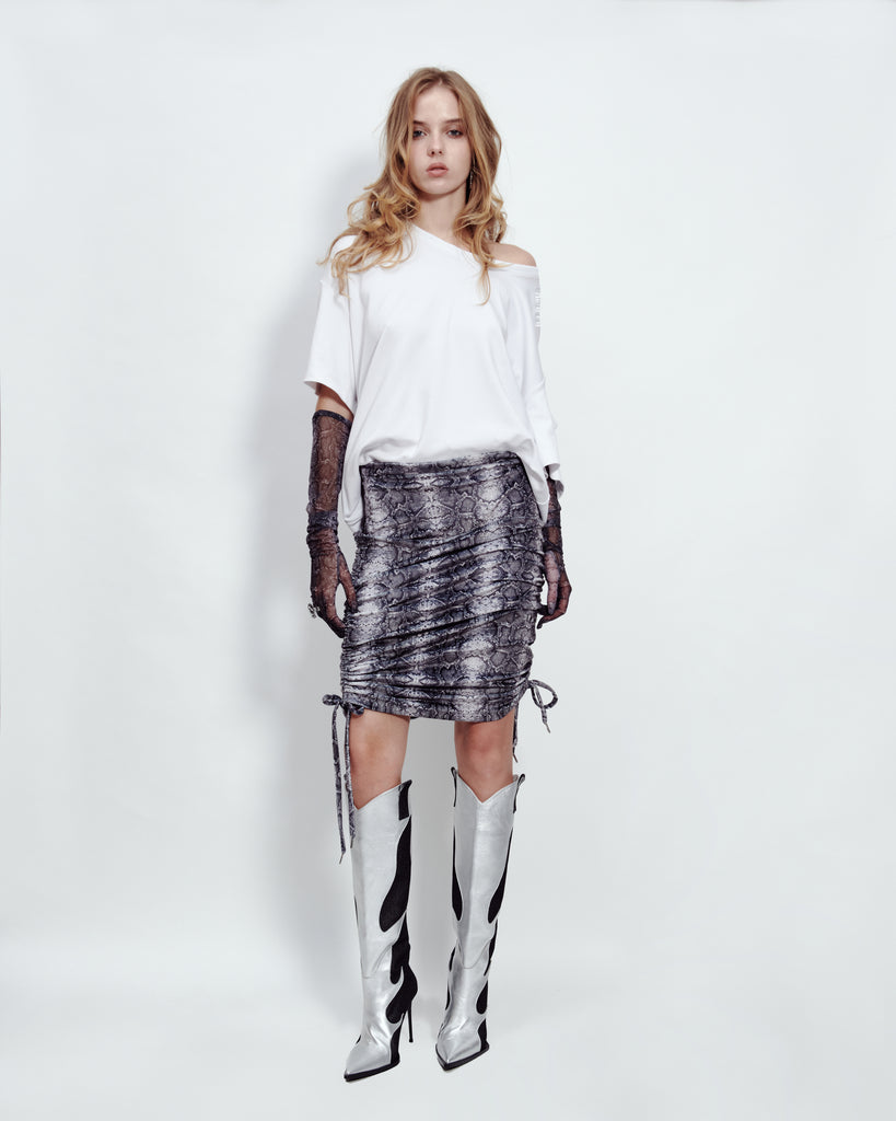 ADJUSTABLE MIDI SKIRT