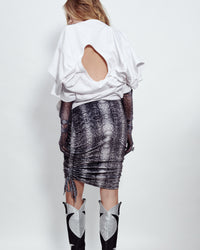 ADJUSTABLE MIDI SKIRT