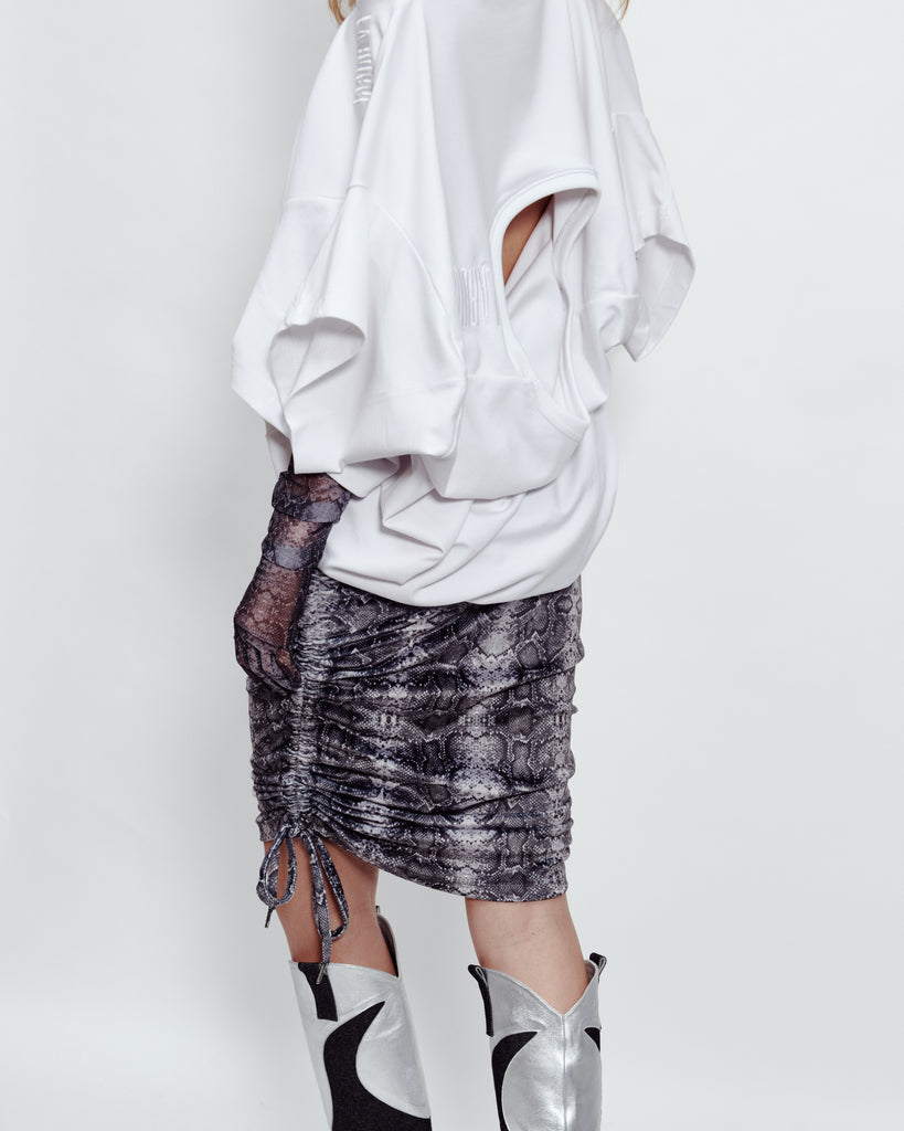 ADJUSTABLE MIDI SKIRT