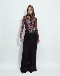 LEOPARD PRINT BODYSUIT