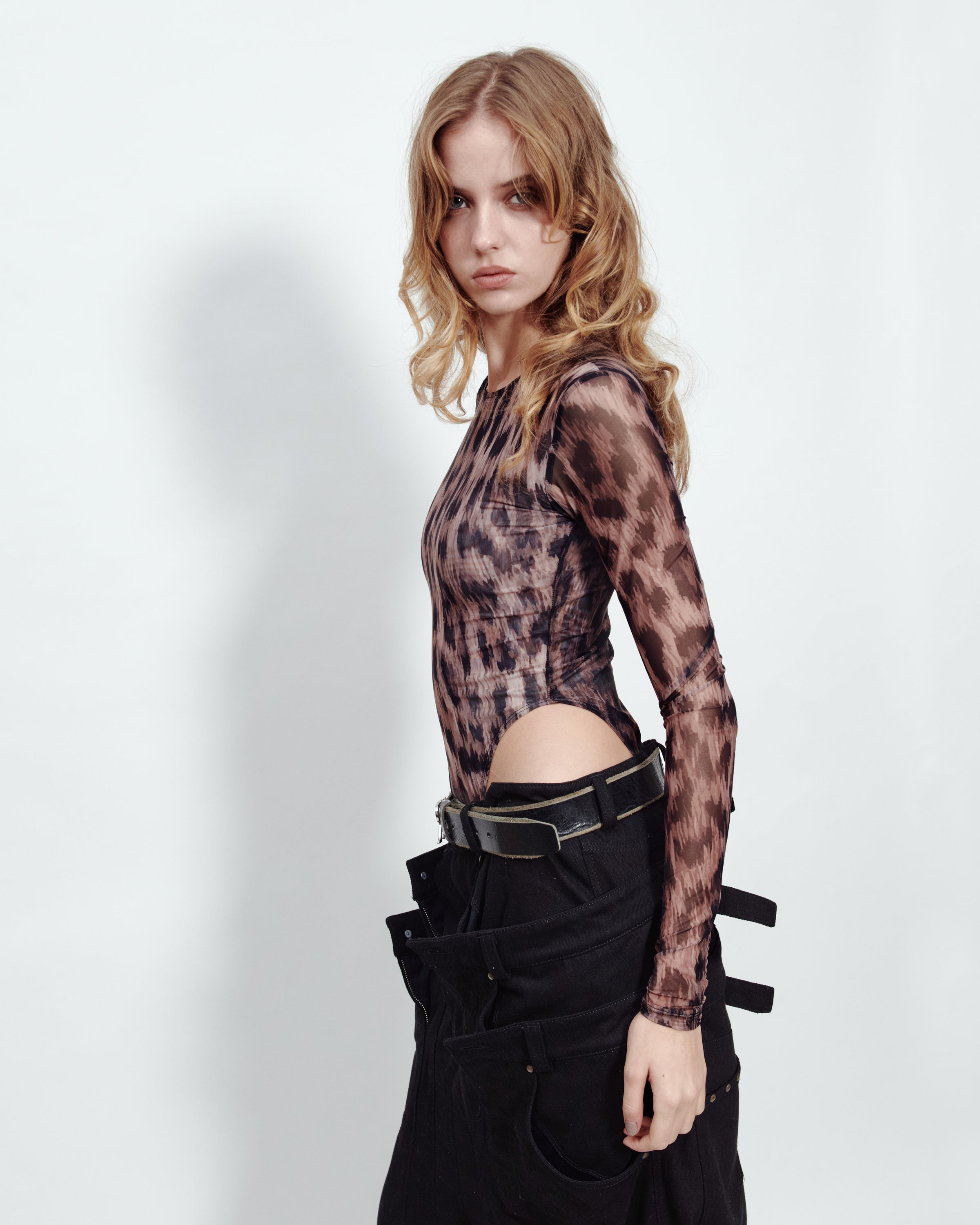 LEOPARD PRINT BODYSUIT