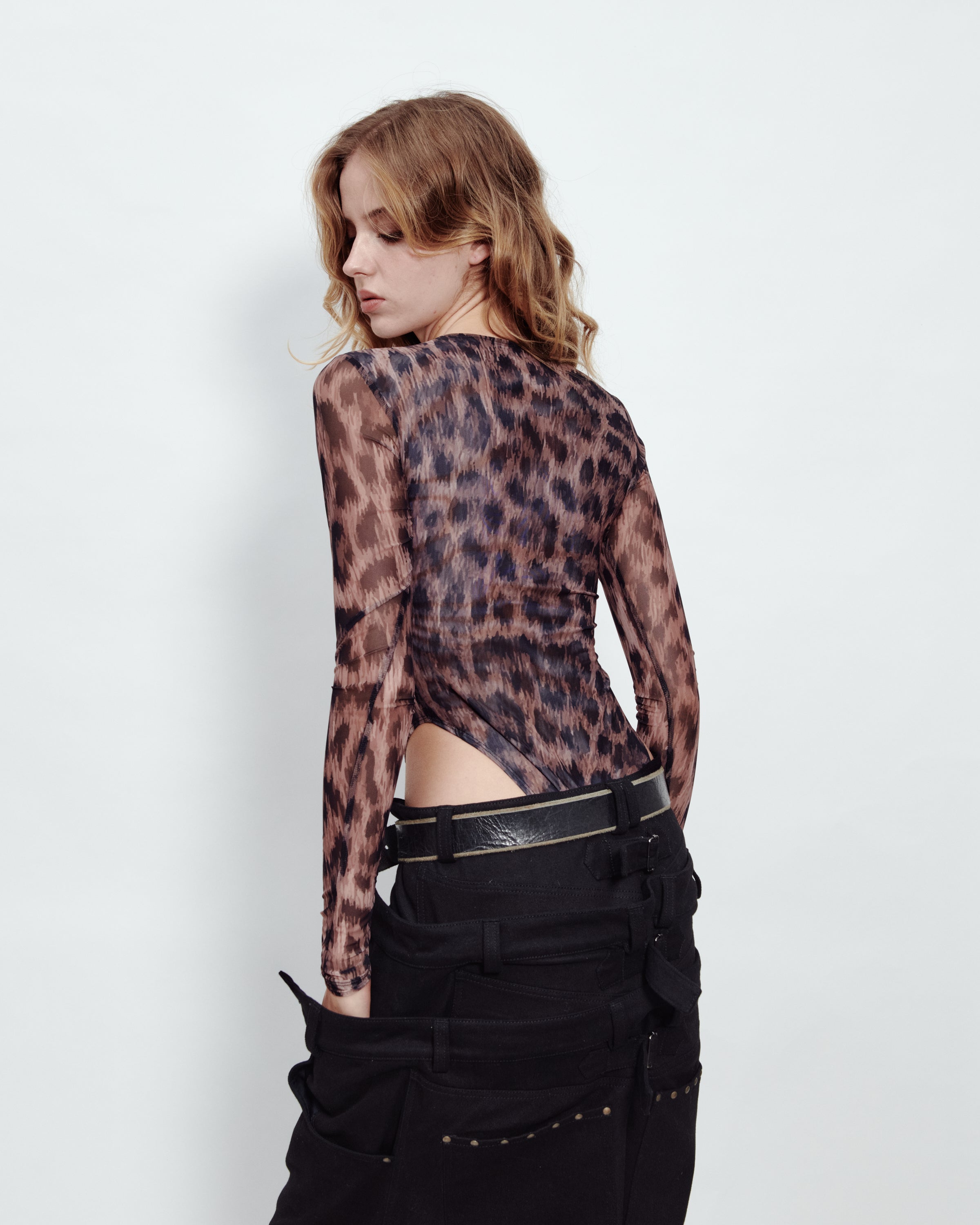 LEOPARD PRINT BODYSUIT