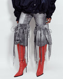 LAYERED CAPRI SHORTS