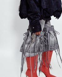 LAYERED CAPRI SHORTS