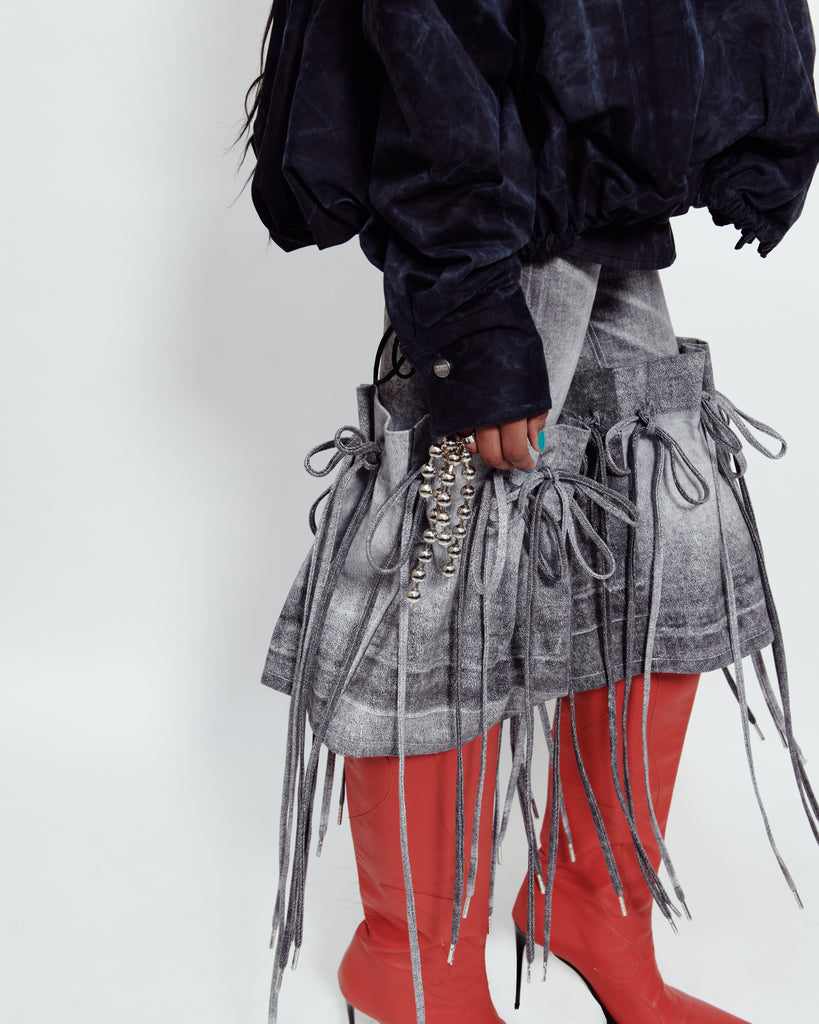 LAYERED CAPRI SHORTS