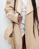 Trench-coat multi-poches