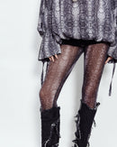 SNAKE PRINT TIGHTS