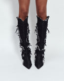POINTED STILETTO BOOTS