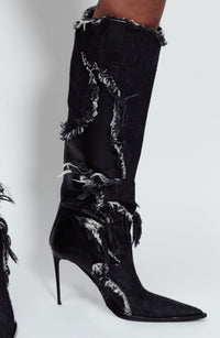 POINTED STILETTO BOOTS