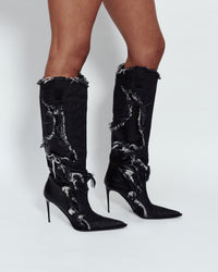 POINTED STILETTO BOOTS