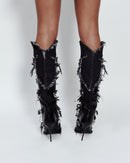 POINTED STILETTO BOOTS