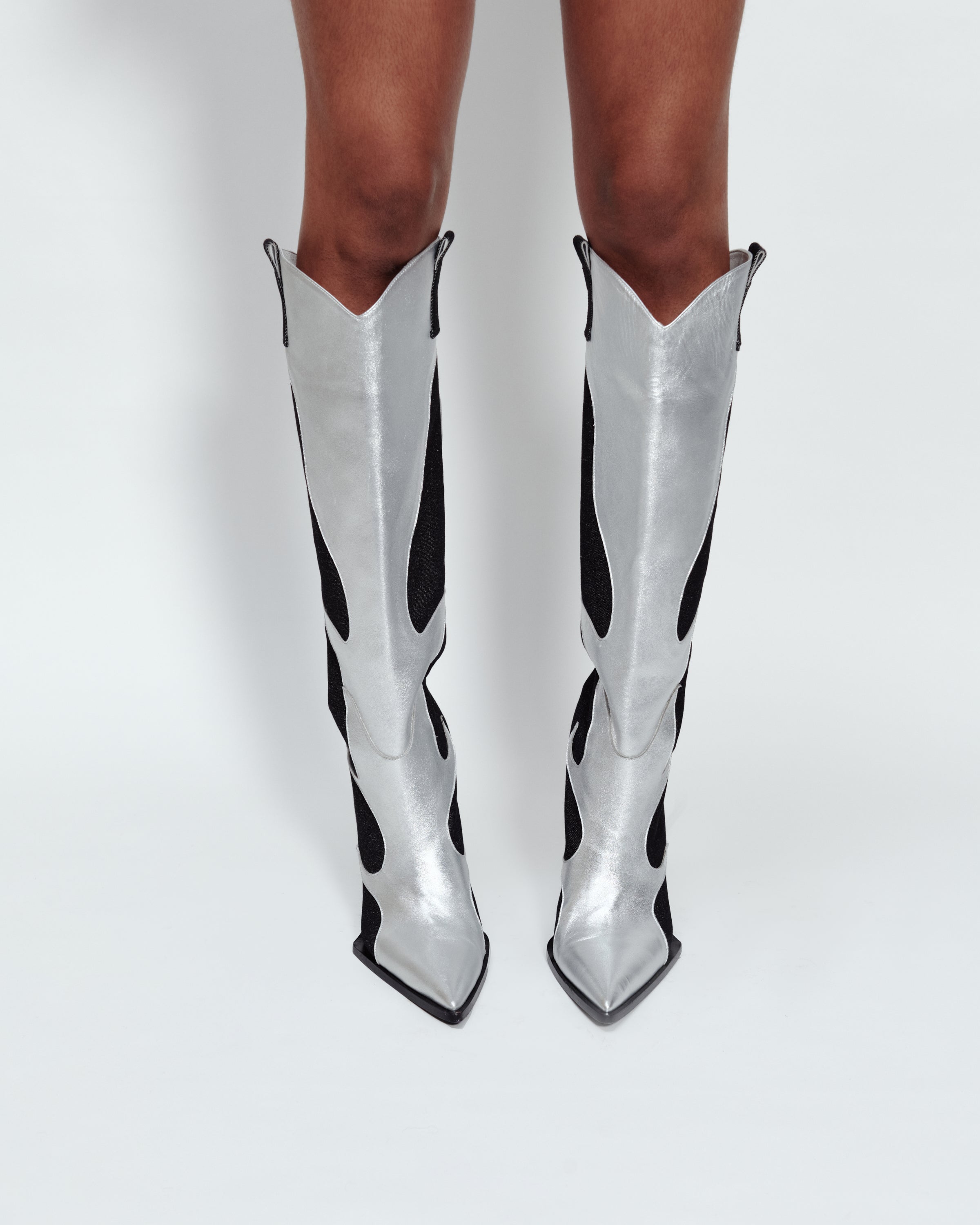 FLAME STILETTO BOOTS
