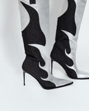 FLAME STILETTO BOOTS
