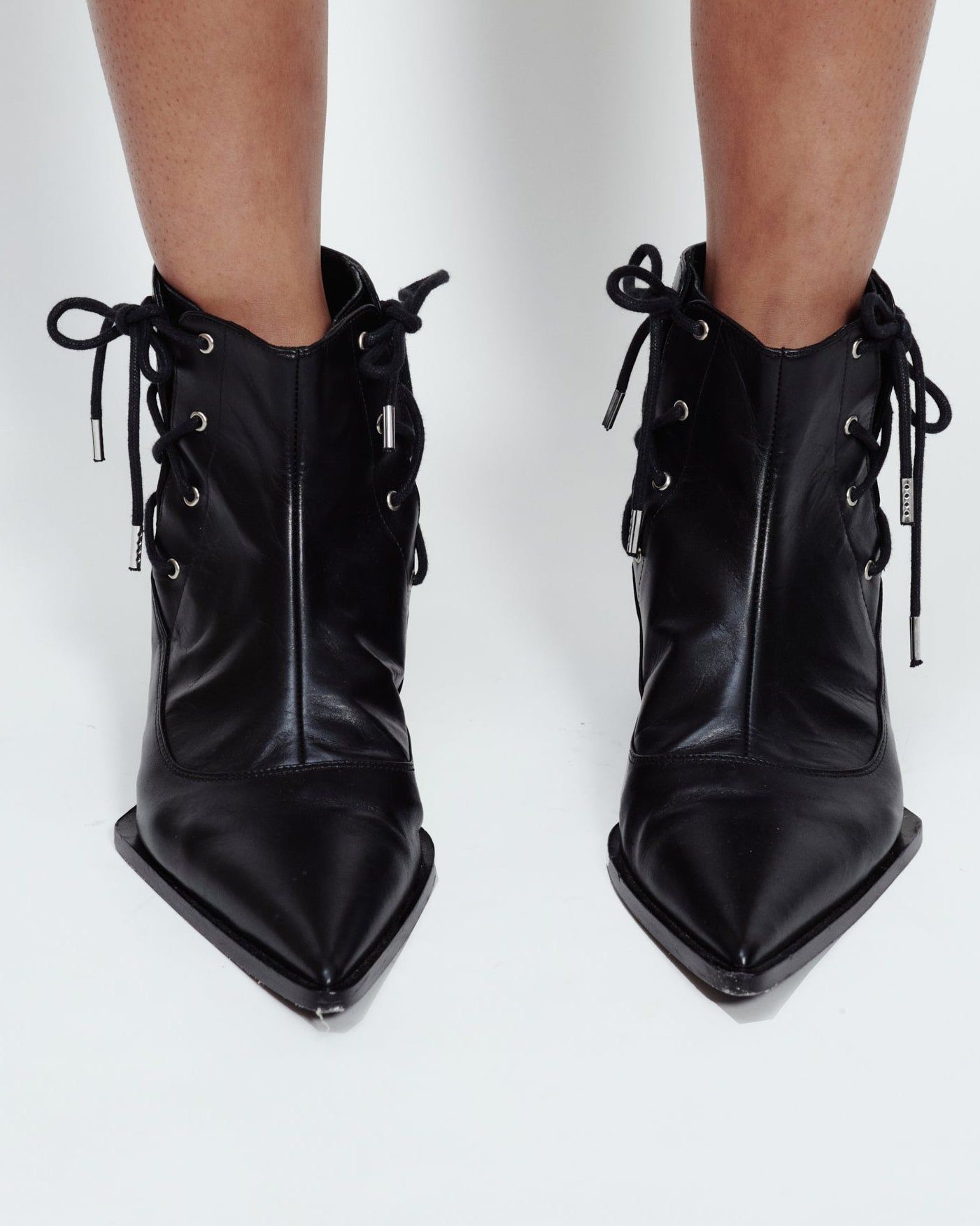 LACE UP ANKLE BOOTS