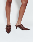 BUCKLE BELT MULES