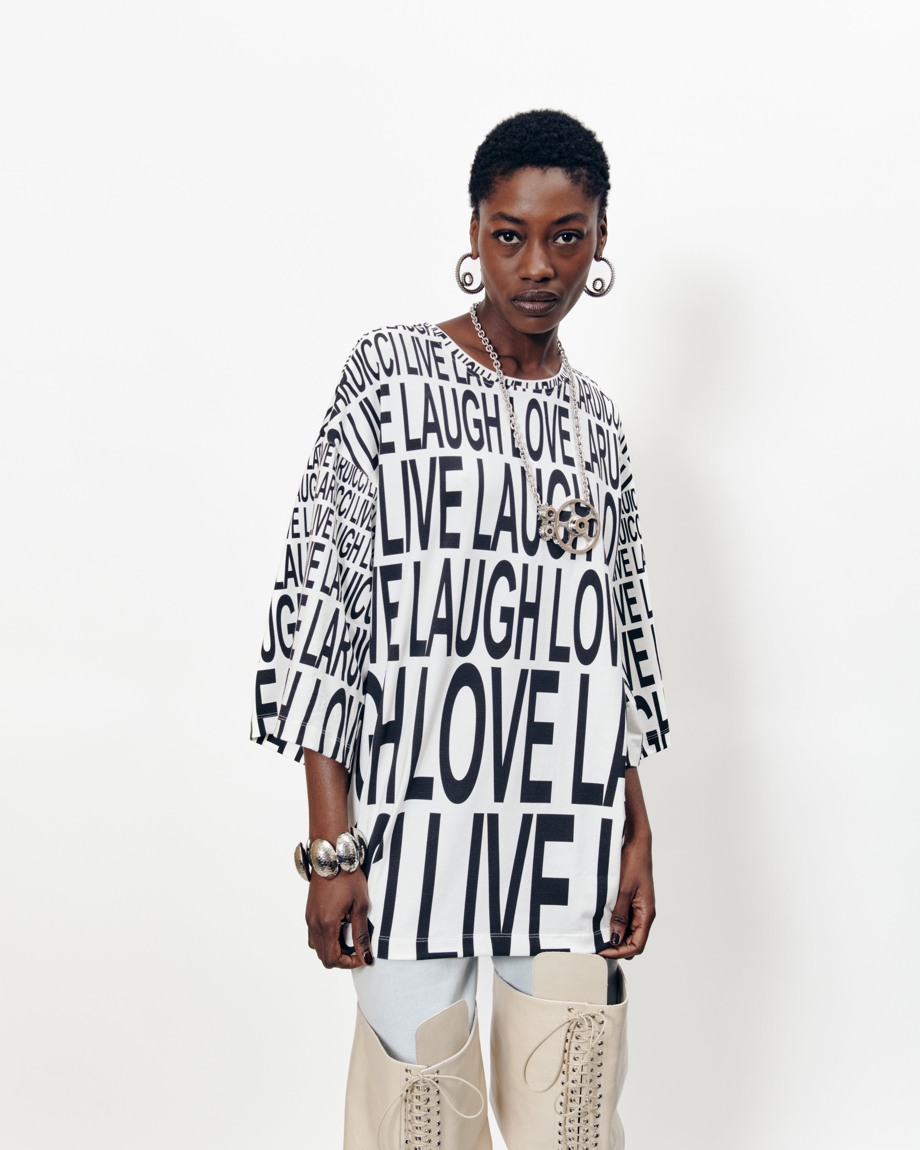 PRINTED OVERSIZED T-SHIRT