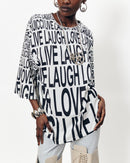 PRINTED OVERSIZED T-SHIRT