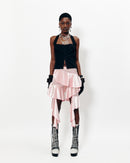 SHORT À VOLANTS ASYMÉTRIQUES